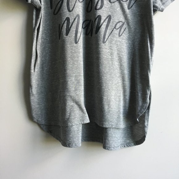 ⚪ 3/$15  Blessed Mama super soft tee - Picture 7 of 9